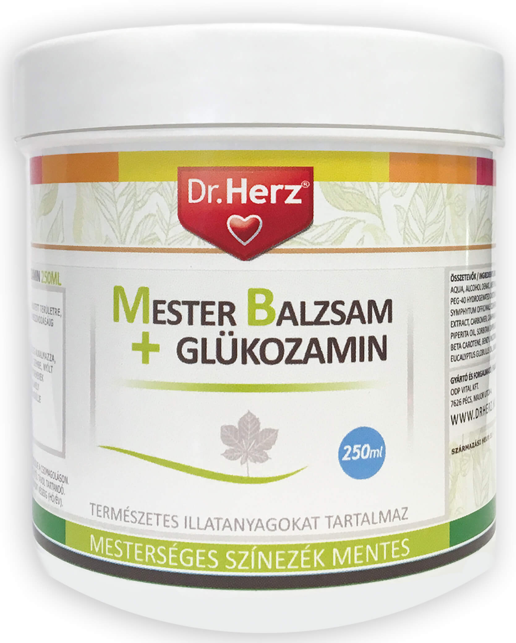 Dr. Herz Mesterbalzsam + Glükozamin 250 ml