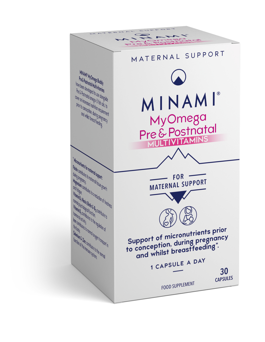 Minami MyOmega Pre & Postnatal Multivitamin (30 db kapszula)
