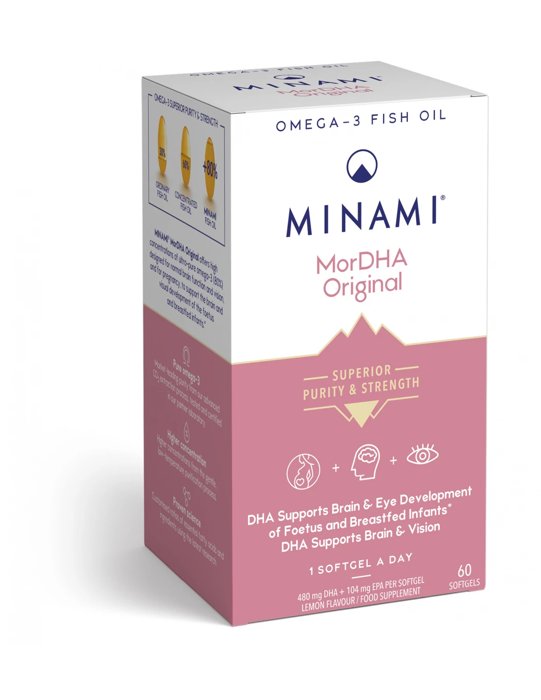 Minami Nutrition MorDHA Prenatal Original - 60 db kapszula