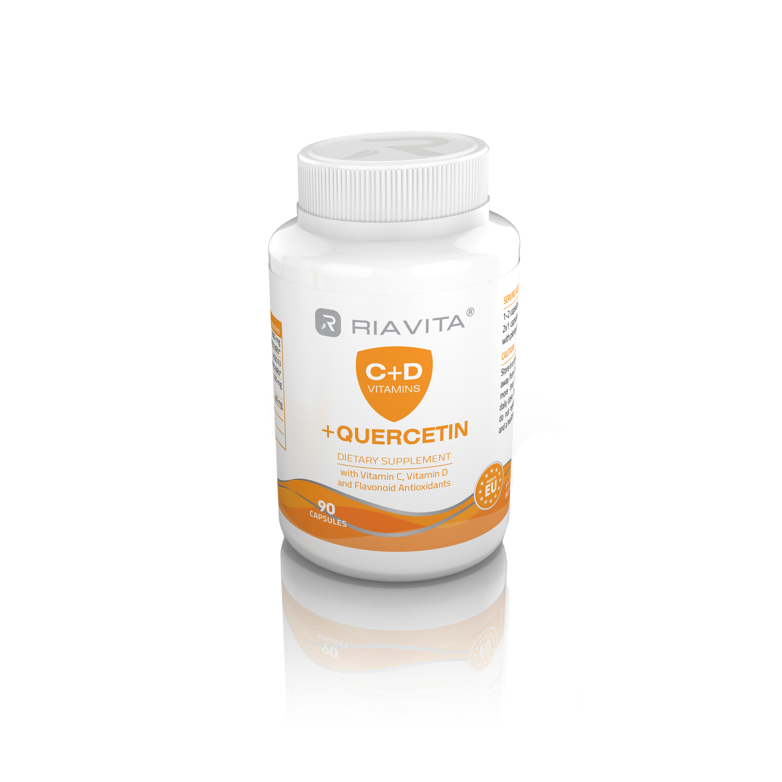 RIAVITA Vitamin C+D+Quercetin (90 db kapszula)