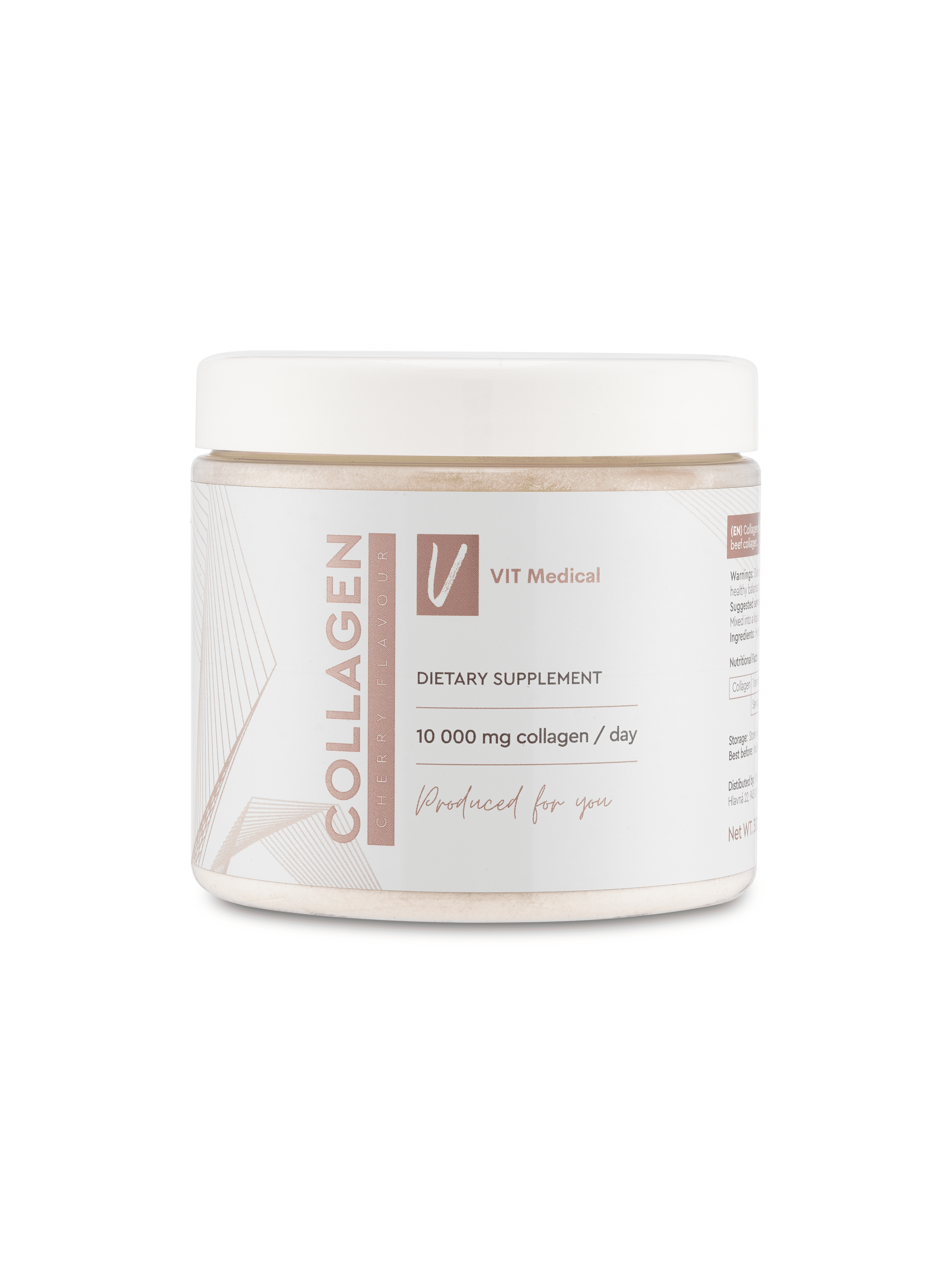 VIT Medical Collagen Drink cseresznye - 300 g kollagén italpor