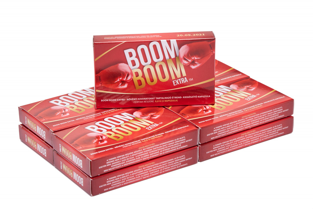 Boom Boom potencianövelő (8 doboz + 1 ajándék)