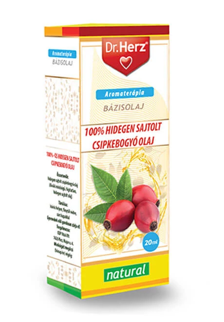 Dr. Herz Csipkebogyóolaj 100% hidegen sajtolt 20ml
