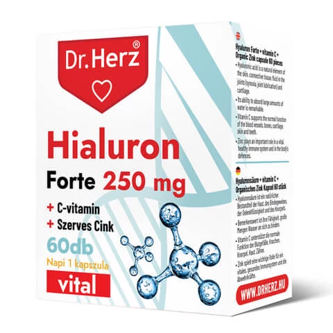 Dr.  Herz Hialuron Forte 250 mg 60 db kapszula