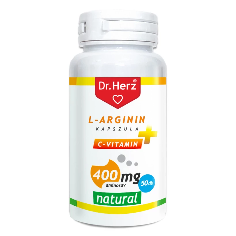 Dr. Herz L-Arginin + C-vitamin 500mg kapszula