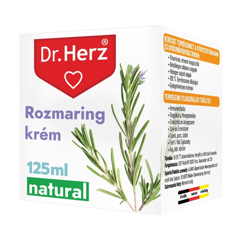 Dr. Herz Rozmaring krém 125 ml