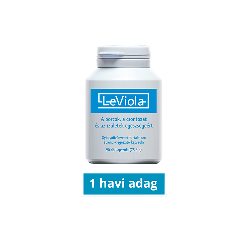 LeViola gyógynövényeket tartalmazó étrend-kiegészítő kapszula (90 db)