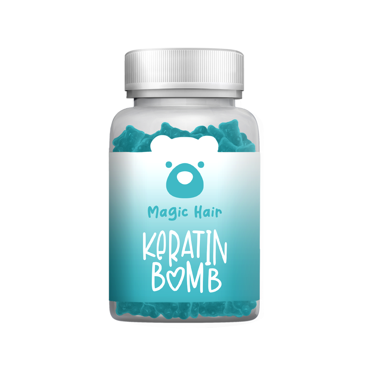 Magic Hair Keratin Bomb - 60 db gumivitamin