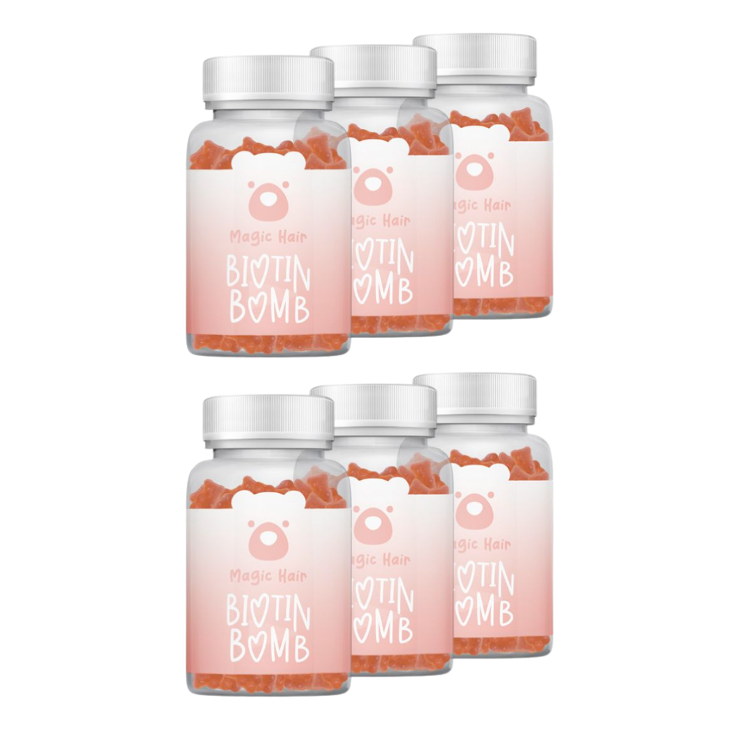 6 Havi Magic Hair Biotin Bomb Haj,-Bőr,- Köröm Vitamin Biotinnal