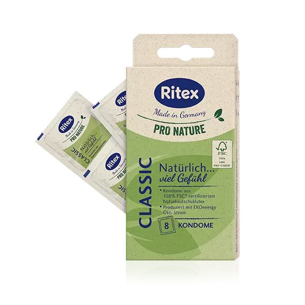 Ritex Pro Nature Classic óvszer 8x