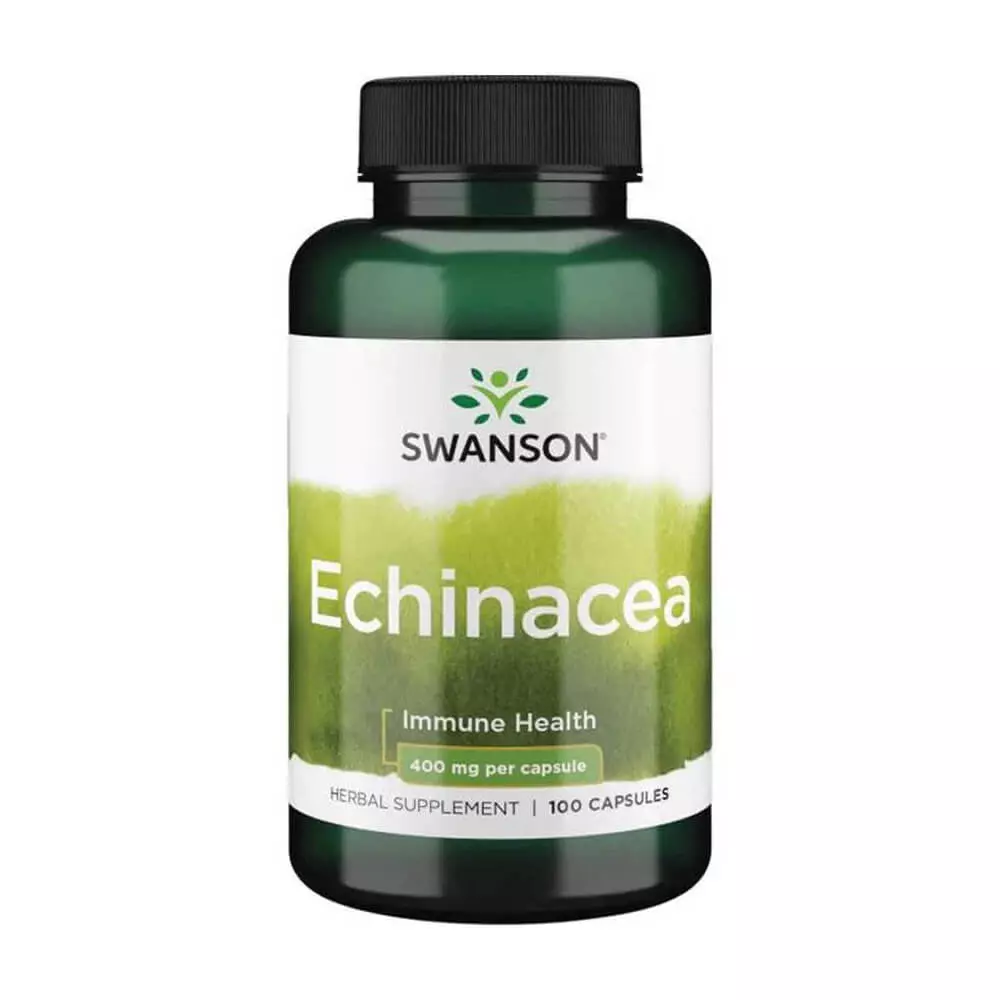 Swanson Echinacea 400 mg / 100 kapszula