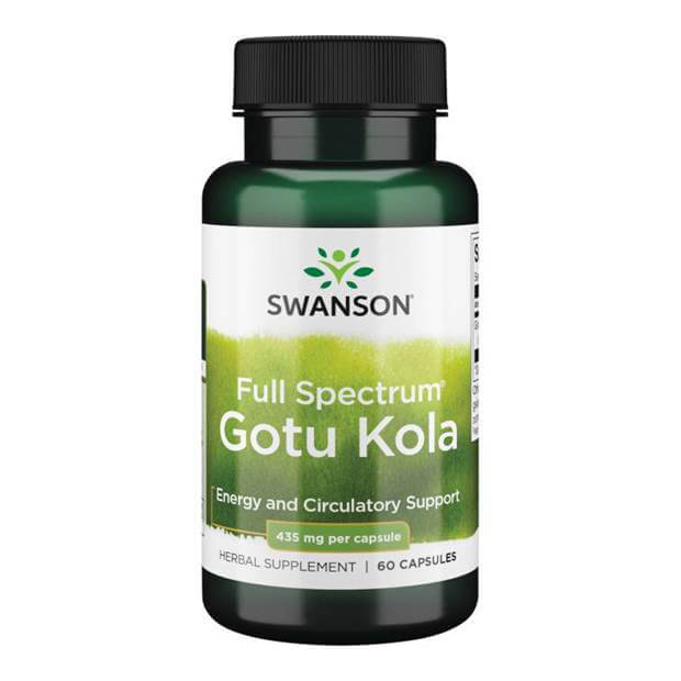 Swanson Gotu Kola 435 mg / 60 kapszula