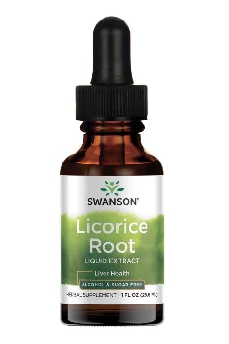 Swanson Licorice Root (Édesgyökér) Csepp - 30 ml