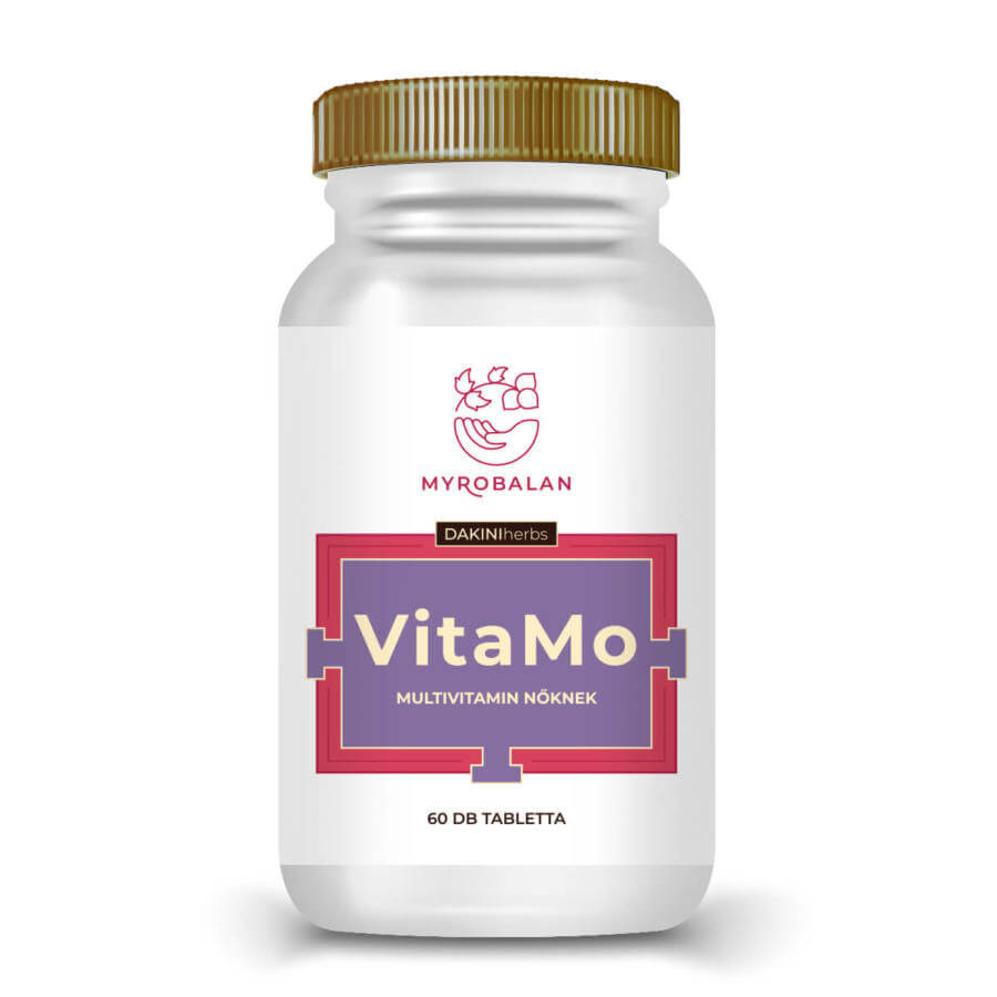 Myrobalan VitaMo - női multivitamin gyógynövény kivonatokkal (60 db tabletta)